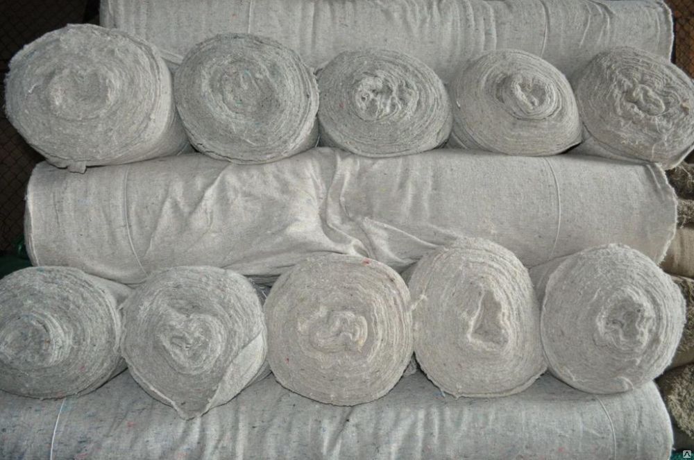 Полотно холстопрошивное белое ш.150 см - Империя ткани